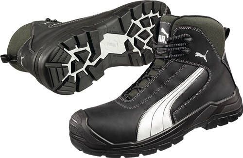 Puma Veiligheidslaars | zwart wit | S3 CI HI HRO SRC EN ISO 20345 | volledig rundleer | 1 stuk 63.021.0-40