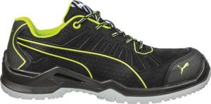 Puma Veiligheidsschoen | zwart groen | S1P SRC ESD EN ISO 20345 | microvezel mesh | 1 stuk 64.421.0-46