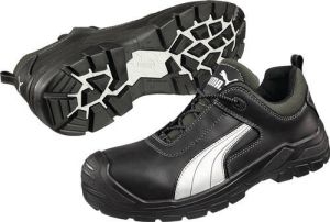 Puma Veiligheidsschoen | zwart wit | S3 CI HI HRO SRC EN ISO 20345 | gevet volledig rundleer | 1 stuk 64.072.0-42