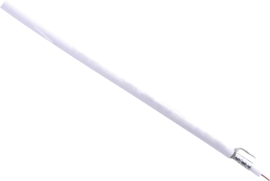 Q-Link Coaxkabel | Satelliet | 75 ohm | 10 m | Ø6 mm² | Wit 03.030.48
