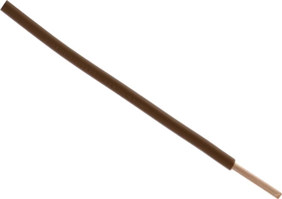 Q-Link Installatiedraad | VD | 6.0 mm² | 2.5 m | Bruin 03.030.17
