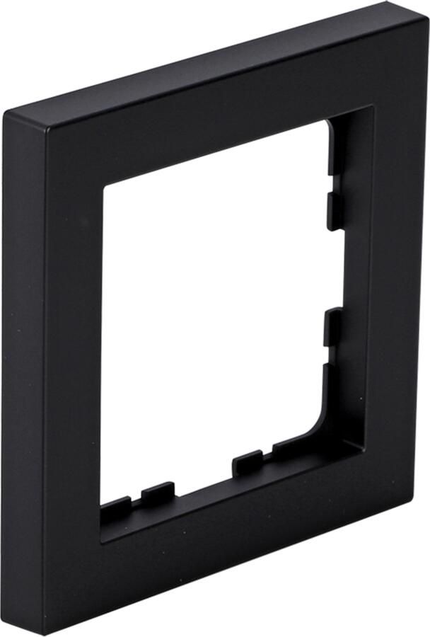 Q-Link S-Line Afdekraam | 1-voudig | Verticaal Horizontaal | Zwart 66.095.21