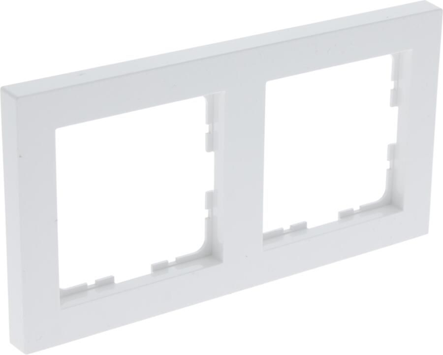Q-Link S-Line Afdekraam | 2-voudig | Polarwit 66.096.22