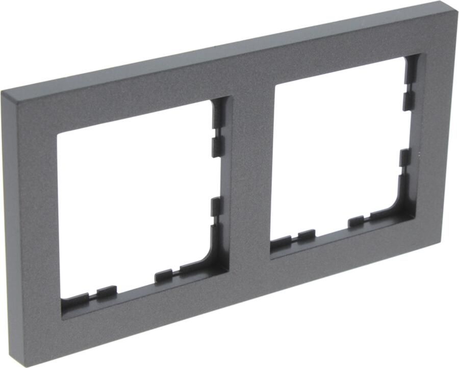 Q-Link S-Line Afdekraam | 2-voudig | Zwart 66.097.22