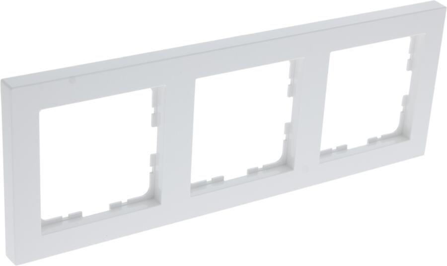 Q-Link S-Line Afdekraam | 3-voudig | Polarwit 66.096.24