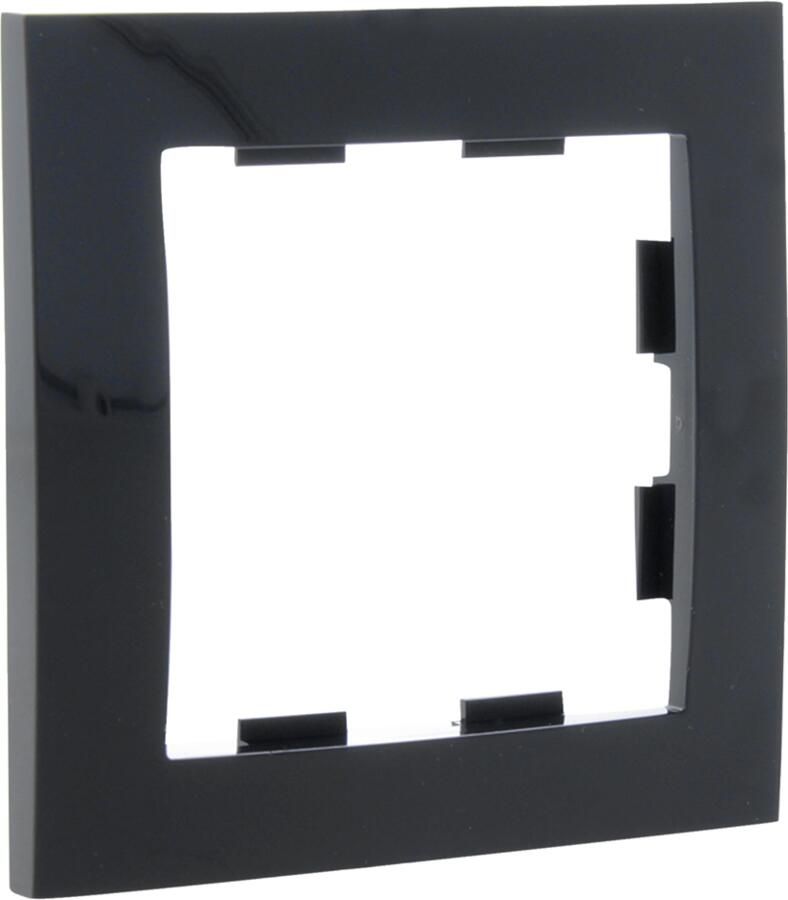 Q-Link S2 Afdekraam | Inbouw | 1-voudig | Antraciet 66.083.21