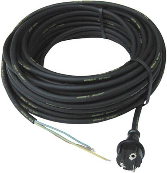 QwattPro Aansluitkabel | 3x1.5mm | 10 Meter | IP44 | 2511058