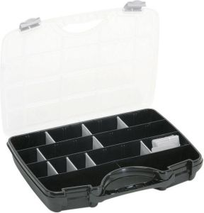 Raaco AT HOME A46 vakkendoos 21 zwart-zilver 717366