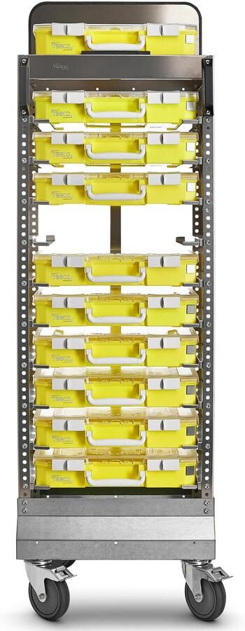 Raaco Trolley aluminium 4 zw.w 1580x490x480mm 144896
