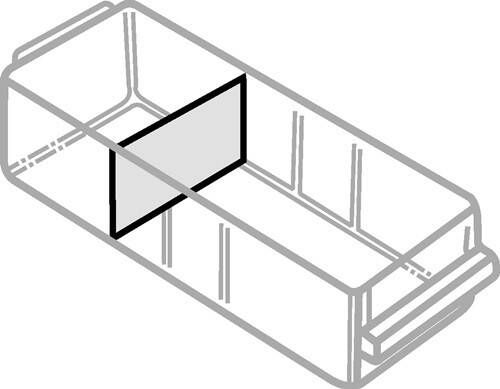 Raaco Vakverdeler | B135xH57mm voor ladetype A | 1 stuk 102049 16X57 135 102049 16X57 135