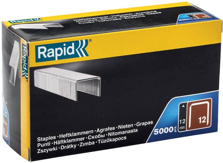 Rapid Nr. 12 vlakdraadnieten 12 mm 5.000 stuks 40100520