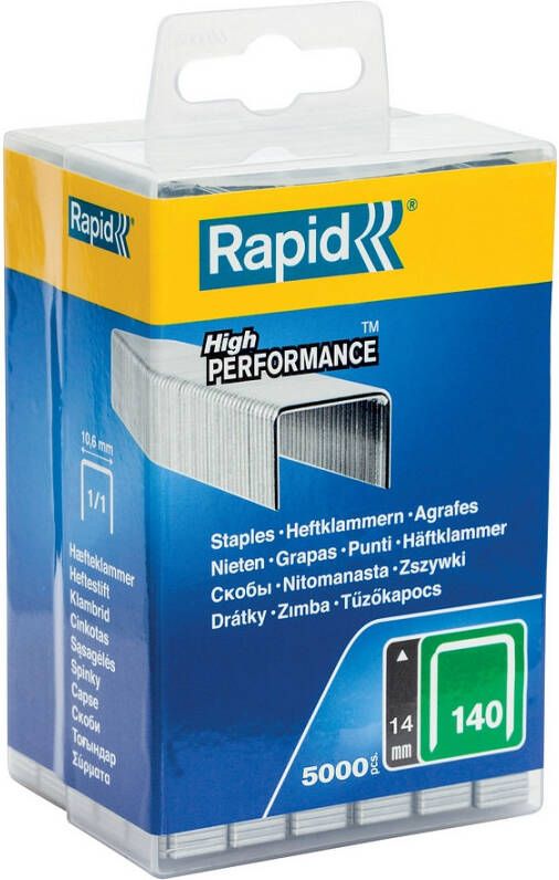 Rapid Nr. 140 vlakdraadnieten 14 mm 5.000 stuks 40303092