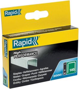 Rapid Nr. 140 vlakdraadnieten 6 mm 2.000 stuks 11905731