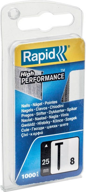 Rapid Nr. 8 brads 25 mm 1.000 stuks 40109535