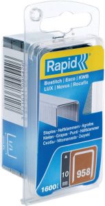 Rapid Nr. 958 dundraadnieten 10 mm 1.600 stuks 40109543