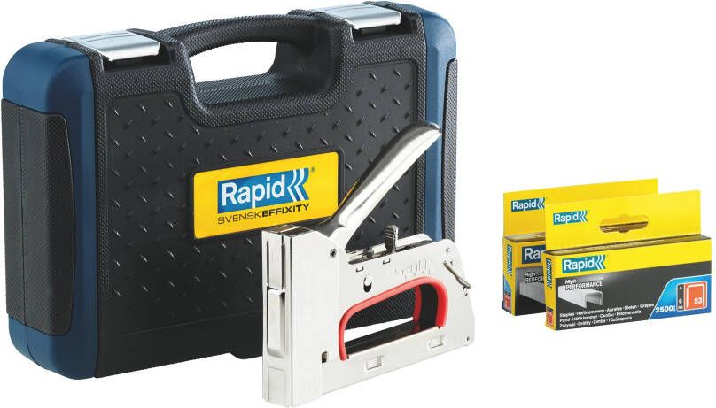 Rapid Pro R353 tacker | Inclusief 5000 nieten | In premium koffer 5001380