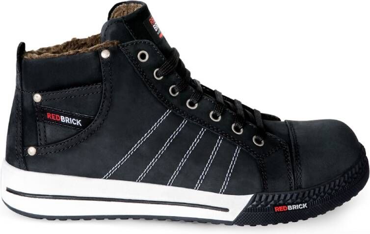 Redbrick Ice Sneaker Hoog S3 Gevoerd Zwart 11.083.037.44