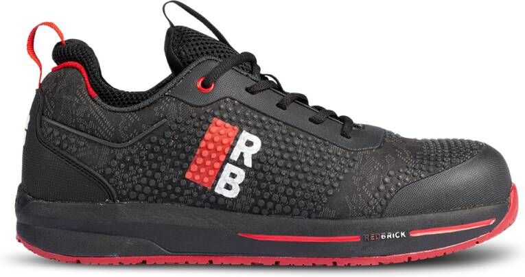 Redbrick Motion Comet AF Laag S3S ESD | Zwart | 8713458012618