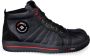 Redbrick Onyx Sneaker Hoog S3 + KN Zwart 11.083.010.45 - Thumbnail 1