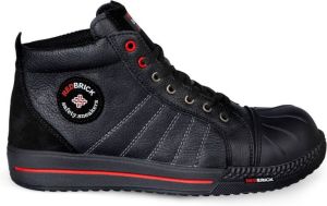 Redbrick Vh-schoen Redbr.Onyx hoog zwart S3 mt46