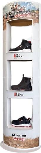 Redbrick Pulse Display 2024 | Wit | One Size 8713458011208