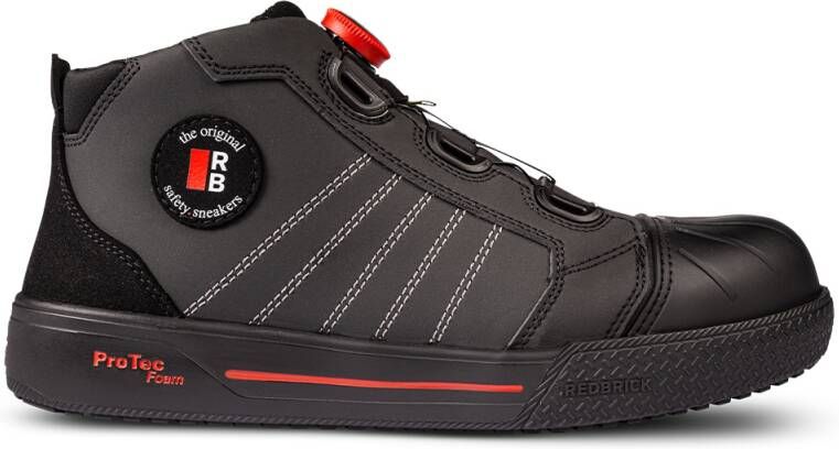 Redbrick Sprint BOA S3S | Zwart | 8713458013363