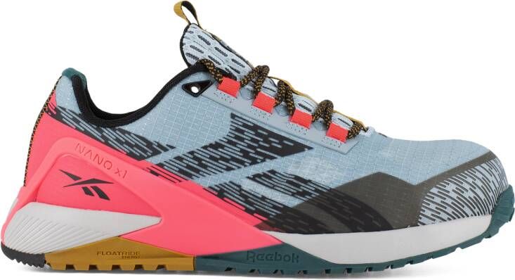 Reebok Werkschoen Nano IB382 S1PS | Blauw Roze | 690774734906