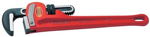 Ridgid Pijptang | totale lengte 1500 mm spanwijdte 200 mm | voor buizen 8 inch | gietijzer | 1 stuk 31045