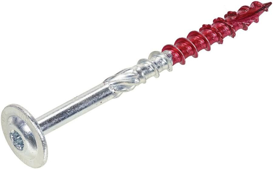 Rotadrill Houtbouwschroef Vz Tk +Snijpunt Torx TX40 8.0X100 60 | 4 stuks 456.080.100