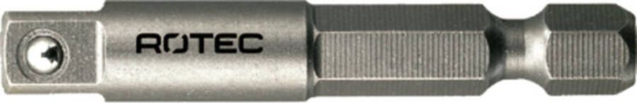 Rotec Adapter E 6 3 x 50mm x 1 4"-4-kt. met kogel 820.00201