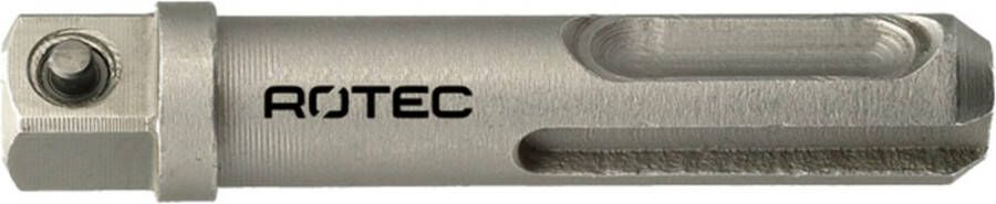 Rotec Adapter SDS-Plus x 60mm x 1 4"-4-kt. met stift 8200070 VPE = 10 stuks