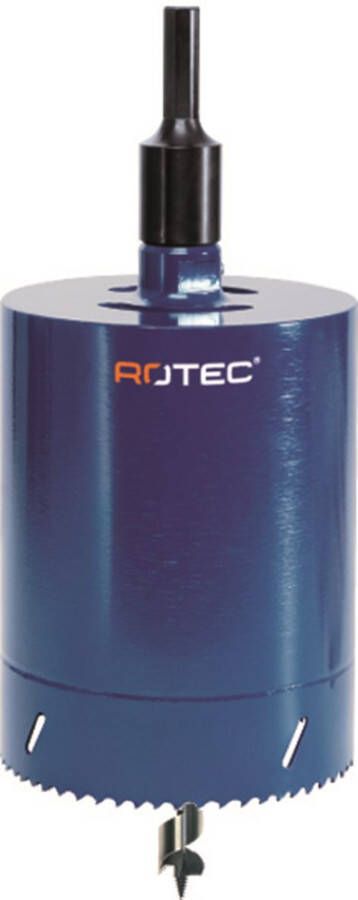 Rotec Dakdoorvoerboor 110x150mm 3-4tpi incl.boor +6kt adapter 5293110