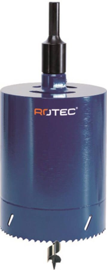 Rotec Dakdoorvoerboor 110x150mm 4-6tpi incl.boor +6kt adapter 5291101