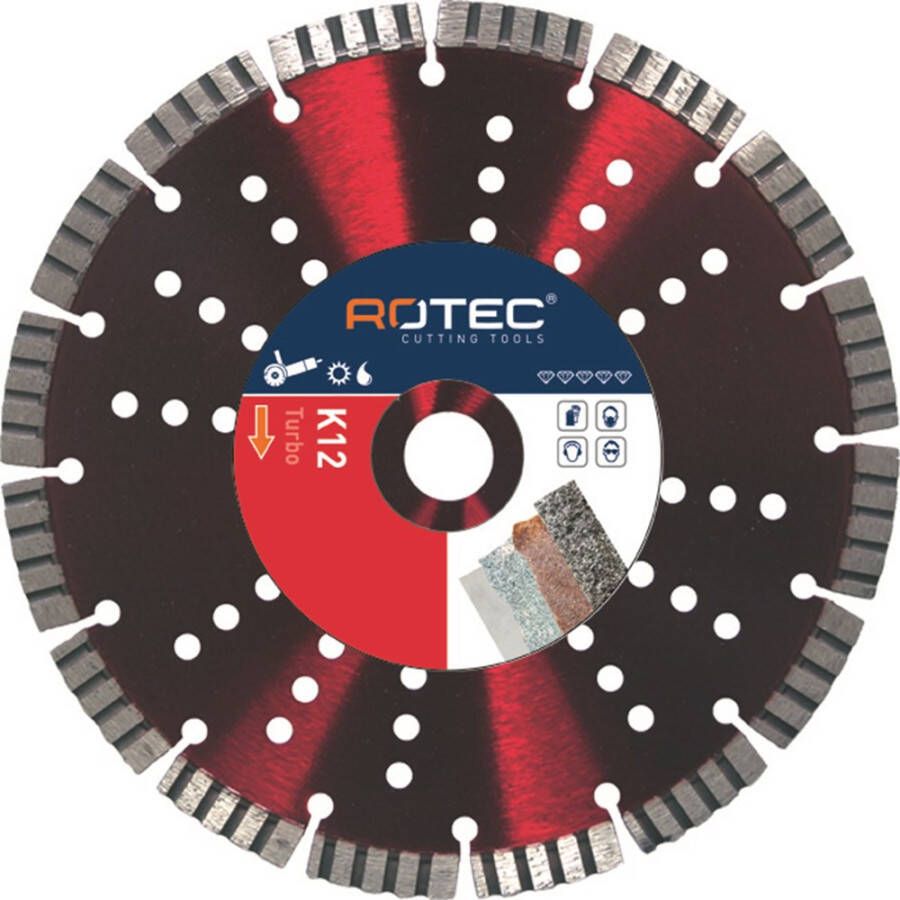 Rotec Diamantzaag K12 115 22 23 7071153