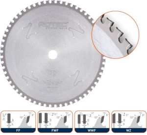 Rotec HM dry-cutter zaagblad bouwstaal ø232x2 2x30mm Z=54 FWF 5560090