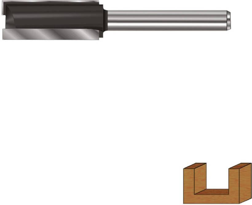 Rotec HM Groeffrees ø6x19x40 mm S12 272.01.0600