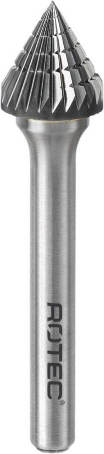 Rotec HM-Stiftfrees model J Z6 Kruisvertand ø12 7x11x59xø6mm 60° 4381301