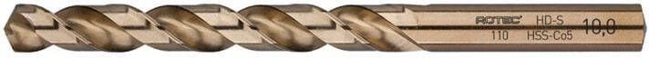 Rotec HSS-Co5 Spiraalb. DIN 338 HD-S Inox splitp. 14 0 mm 1101400