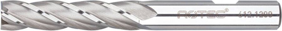 Rotec HSS-E Vingerfrees ongecoat ø8 ø8x38x82xø8mm Z=4 DIN 844-B lang 6120800