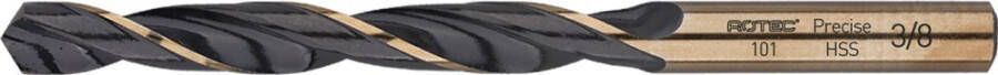 Rotec HSS-R spiraalboor DIN 338 type Precise ø9 64&apos;&apos; 10 stuk(s) 1010357