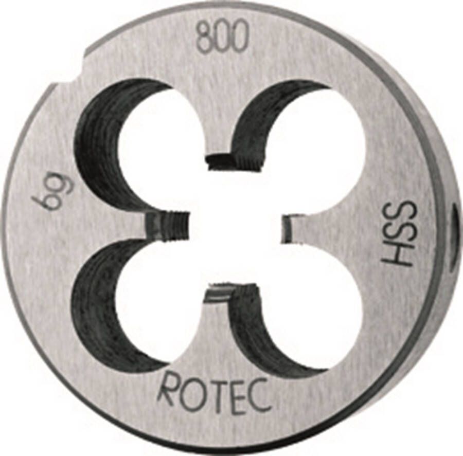 Rotec HSS Ronde Snijplaat DIN 223 Metrisch M11 3601100