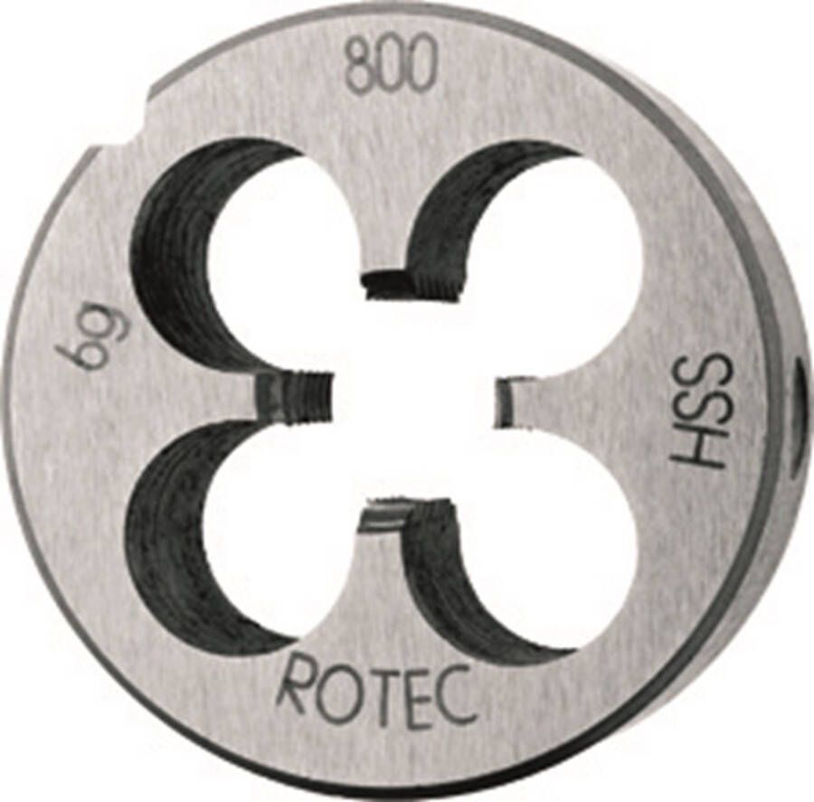 Rotec HSS Ronde Snijplaat DIN 223 MF M10x1 25 3611012 361.1012