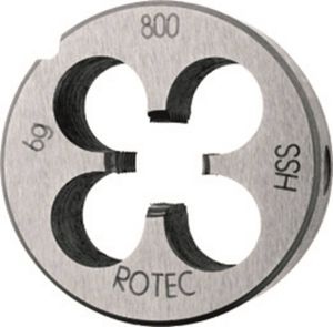 Rotec HSS Ronde Snijplaat DIN 223 UNC 1 2-13 3630022