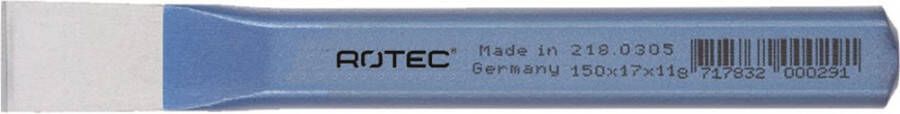 Rotec Koudbeitel vlak-ovaal DIN 6453 25x250 mm 2180311 218.0311