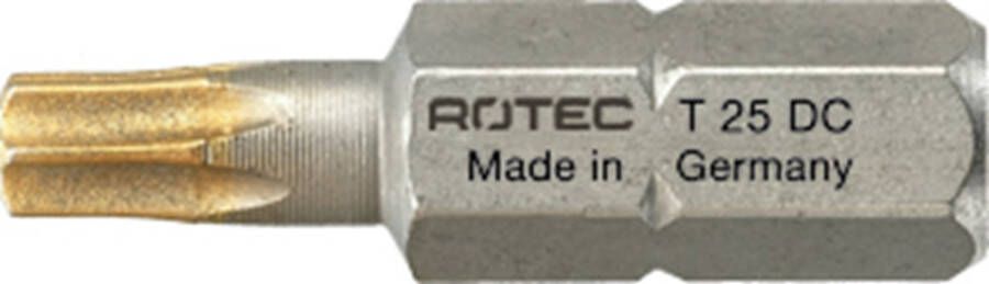 Rotec PRO Insertbit T 10 L=25mm C 6 3 DIAMANT 10 stuks 8063010