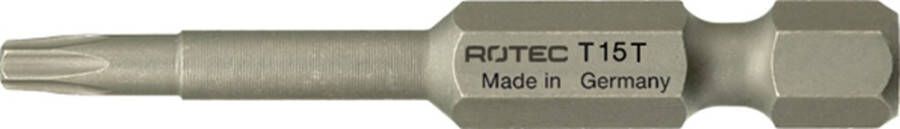 Rotec PRO Krachtbit T 10 L=50mm E 6 3 Tamper BASIC 10 stuks 8087010