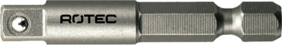 Rotec Adapter | E6.3 50mm 1 4"-4-Kt. | Met Kogel 820.0020