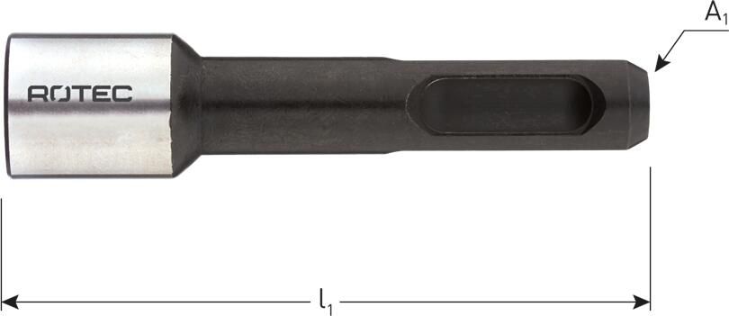 Rotec Dopsleutel | SDS-plus | Magnetisch | SW 5 16''x65 819.50101