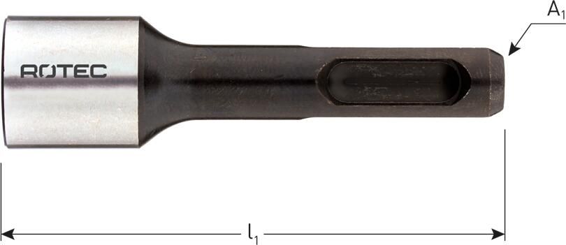 Rotec Dopsleutel | SDS-plus | Magnetisch | SW 13x65 819.51301