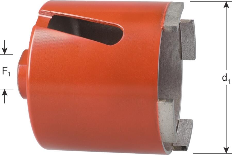 Rotec Dozenboor | Premium | Ø77x60 | 4 Segmenten | Achtersleuven 760.0177